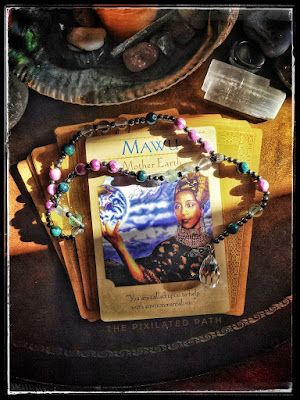 Mawu Card from The Goddess Guidance Oracle
