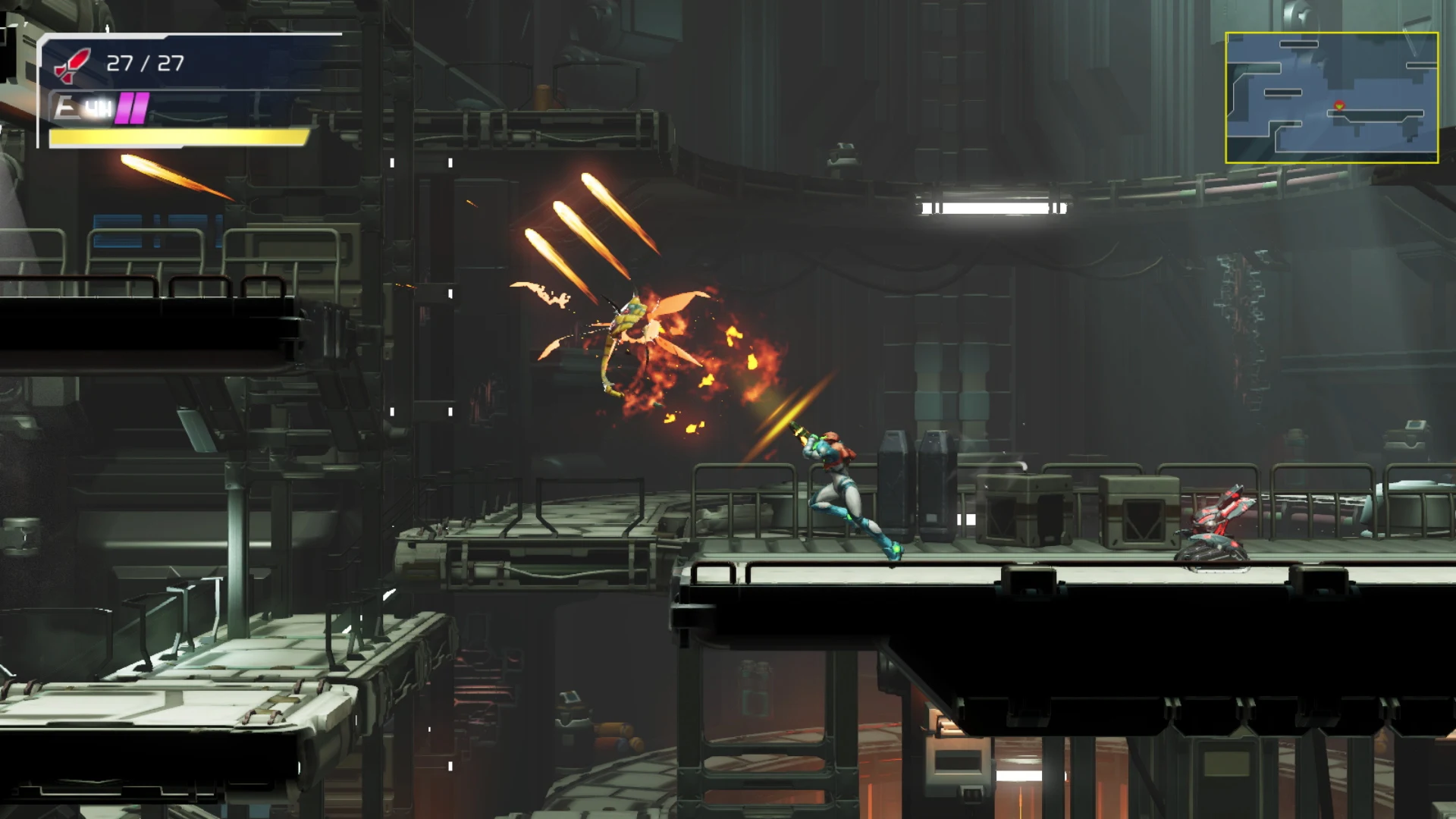 Metroid Dread - Parry move