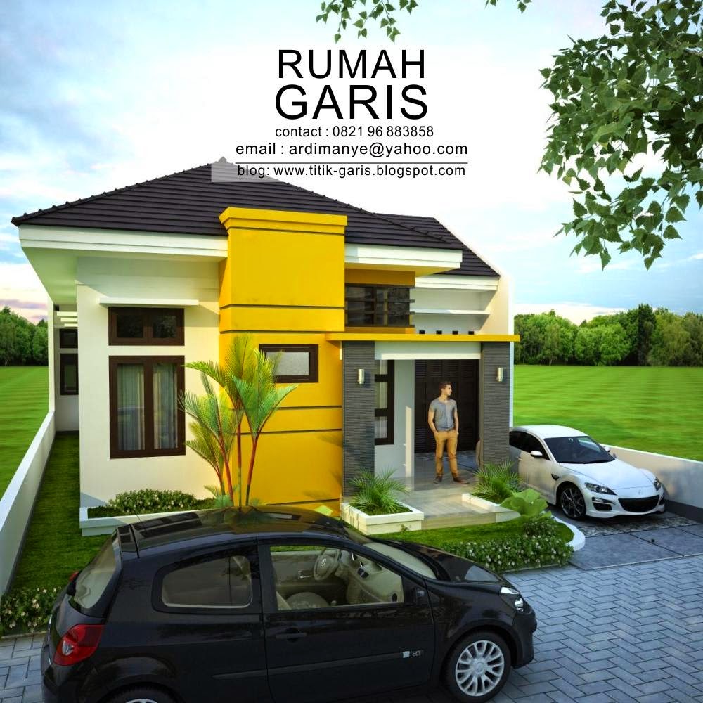 Desain Rumah Tinggal 1 lantai milik Ibu Saskiah di Kab Desain Rumah Tinggal 1 lantai milik Ibu Saskiah di Kab