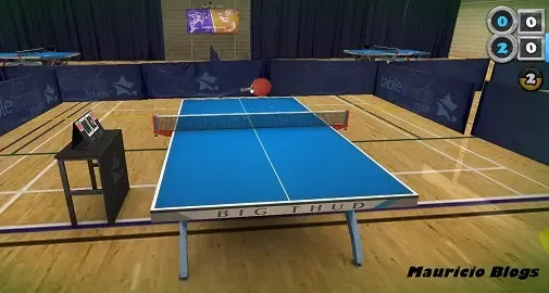 Jugando Table Tennis en android