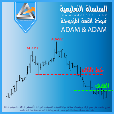 مثال عن نموذج القمة المزدوجة ADAM & ADAM