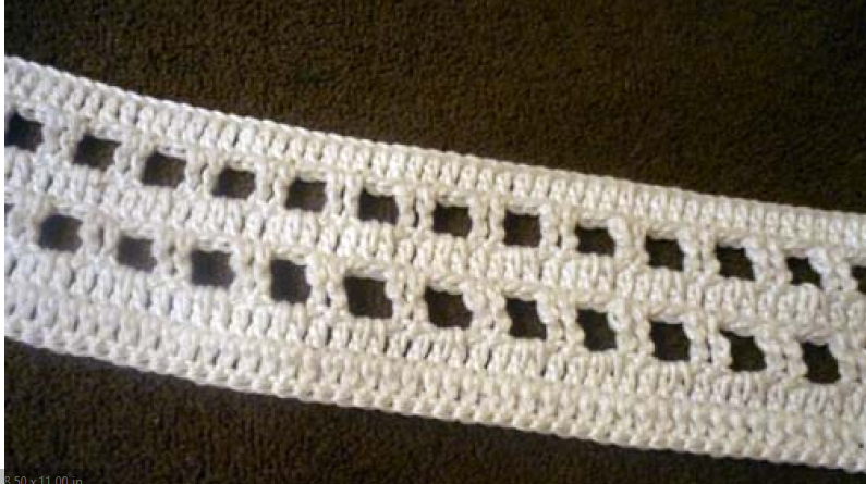 Sweet Nothings Crochet free crochet pattern blog, chart for the top of skirt,