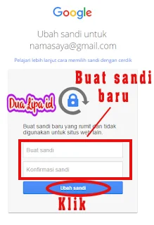 Buat sandi baru