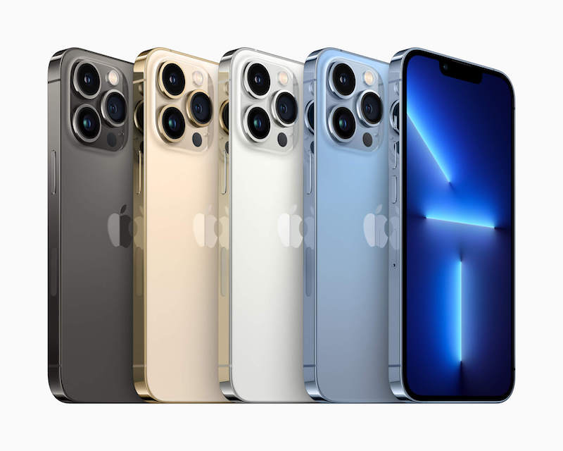 The Apple iPhone 13 Pro series