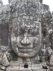 Angkor Thom Bayon, Angkor, Cambodia