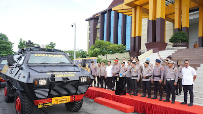 POLDA Riau Secara Resmi Meluncurkan Program Tim RAGA di Lapangan Apel Mapolda