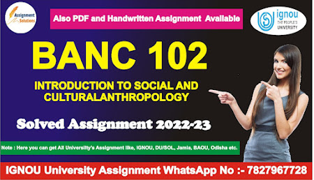 banc-103; banc 107; banc 109; ignou banc; banc-103 study material; banc-101 study material; banc-106; banc-104 study material