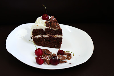 black forest cake without oven recipes cake recipes without oven stove top cakes ayeshas kitchen cake recipes desserts simple chocolate cake without oven