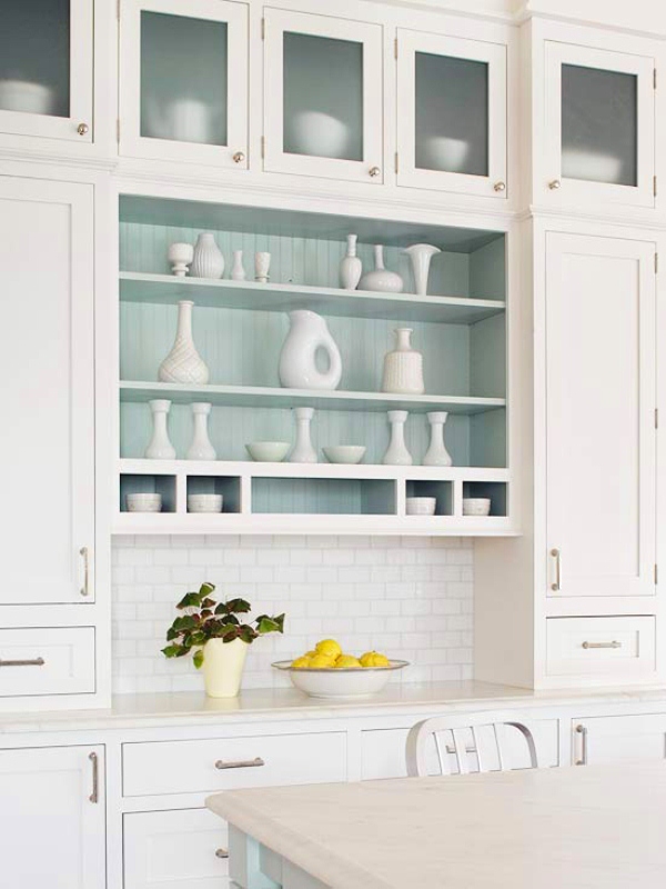 Open Shelving Kitchen Cabinets