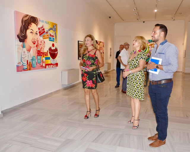 Exposición "Senza Fine" de Cuqui Guillén - Pop Art