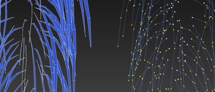 FibersMesh to 3dsmax Splines