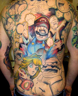 Super Mario Tattoo