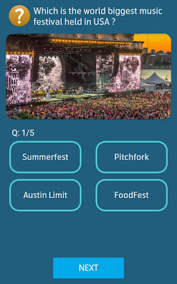 Which is the World's biggest music festival held in the USA?