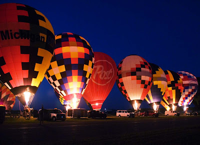 2010 Battle Creek hot air balloons