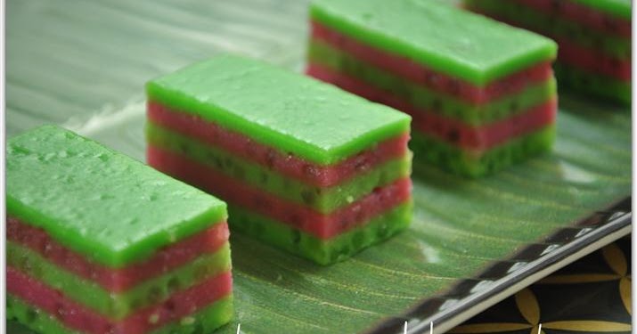 Kuih Talam Sagu Berlapis ~ Blog Kakwan