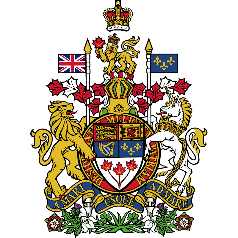 Logo Gambar Lambang Simbol Negara Kanada PNG JPG ukuran 800 px