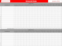 Como Fazer Uma Escala De Trabalho No Excel