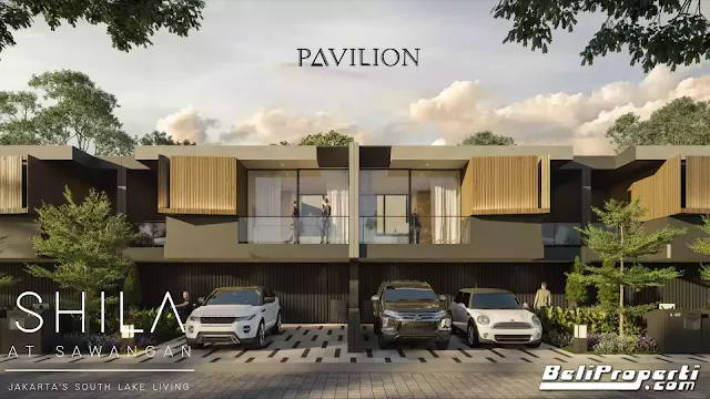 rumah pavilion lake vista