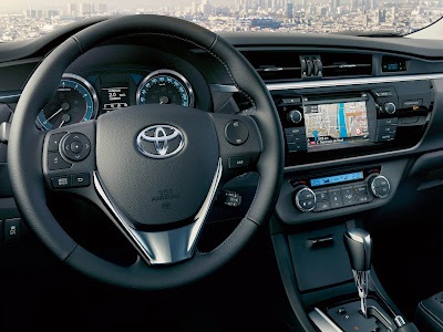 Novo Toyota Corolla 2014 - painel