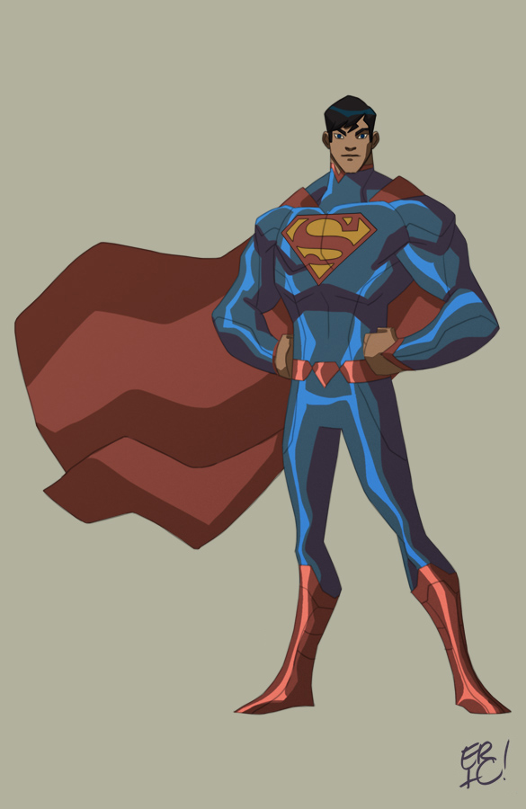 My take on an New 52 Animated SupermanLet me know what you think