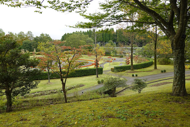 鳥取県西伯郡南部町鶴田　とっとり花回廊　霧の庭園