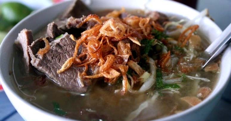 CARA MEMBUAT SOTO DAGING BENING TANPA SANTAN  Resep 