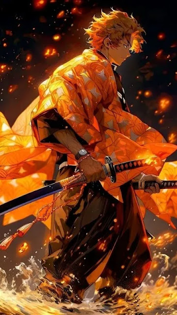 Kiếm sĩ diệt quỷ Zenitsu trong Anime Thanh Gươm Diệt Quỷ 18