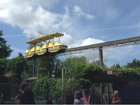 the monorail at Chessington 