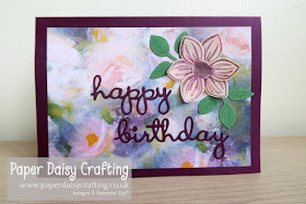 Perennial floral essence Stampin Up