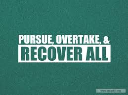 pursue overtake and recover all lyrics