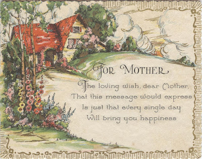 Vintage Mother’s Day Card