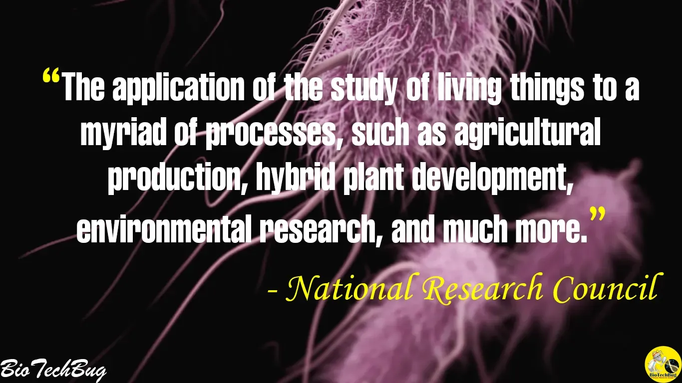 easy definition of biotechnology