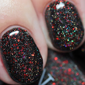 Nail Hoot Indie Lacquers Black Widow
