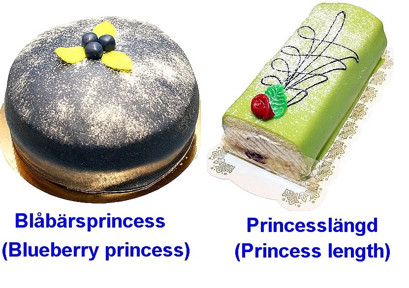 Love All Races: Swedish Blueberry Princess Cake 