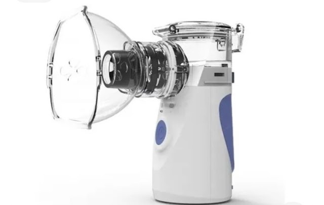 O nebulizador rápido e silencioso que você pode usar em qualquer lugar.