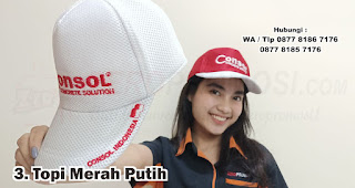 Topi Merah Putih merupakan salah satu rekomendasi souvenir hari merdeka yang wajib kamu miliki