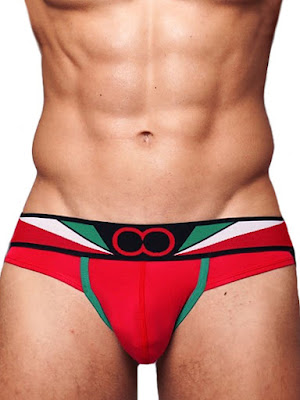 2Eros Vavoom Jockstrap Underwear Red-White Detail Cool4guys Online Store