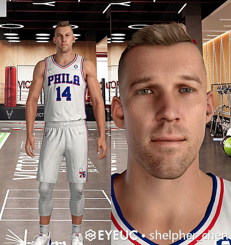 NBA 2K22 Beno Udrih Cyberface