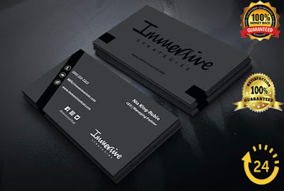 Design Elegant Double Sided Business Card