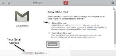 Gmail offline