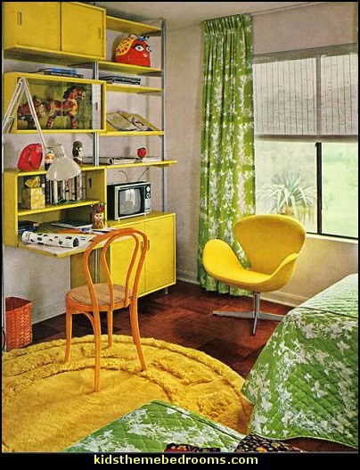Modern House Plans Groovy Funky Retro  Bedroom  Pictures 