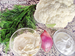 Salata de conopida ingrediente reteta