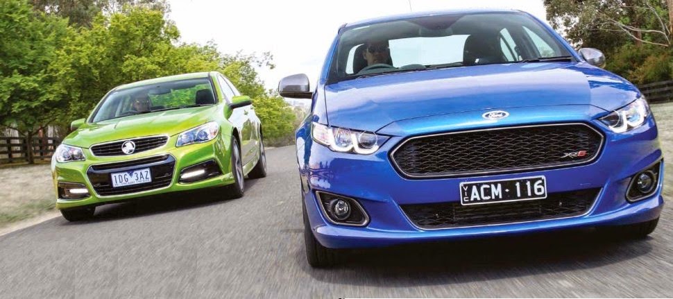 Holden Commodore Ss Vs Ford Falcon Xr6 Turbo Departure To A New