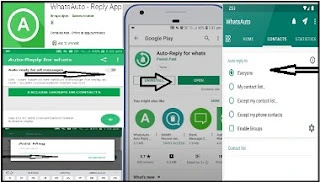 whatsapp par auto reply kaise kare