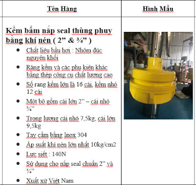 DẬP NẮP PHUY