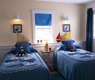 this nautical themed boys'