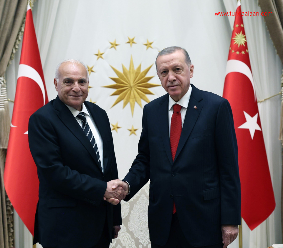 الرئيس أردوغان يعقد اجتماعا مع وزير الخارجية الجزائري عطاف|president recep tayyip erdogan