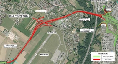 Projet de doublement de la route départementale n°3508 (RD 3508)