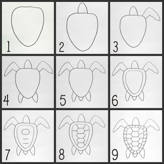 Kek Wan Kun: How to Draw the Fish and Sea Turtle