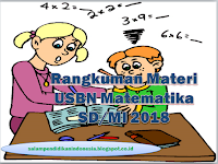 Rangkuman Materi USBN Matematika SD/MI 2018